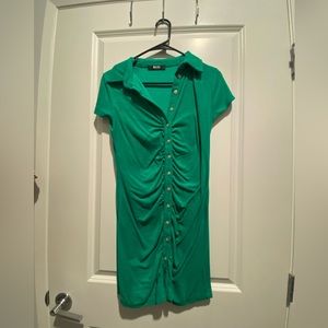 MISS LOLA green short dress